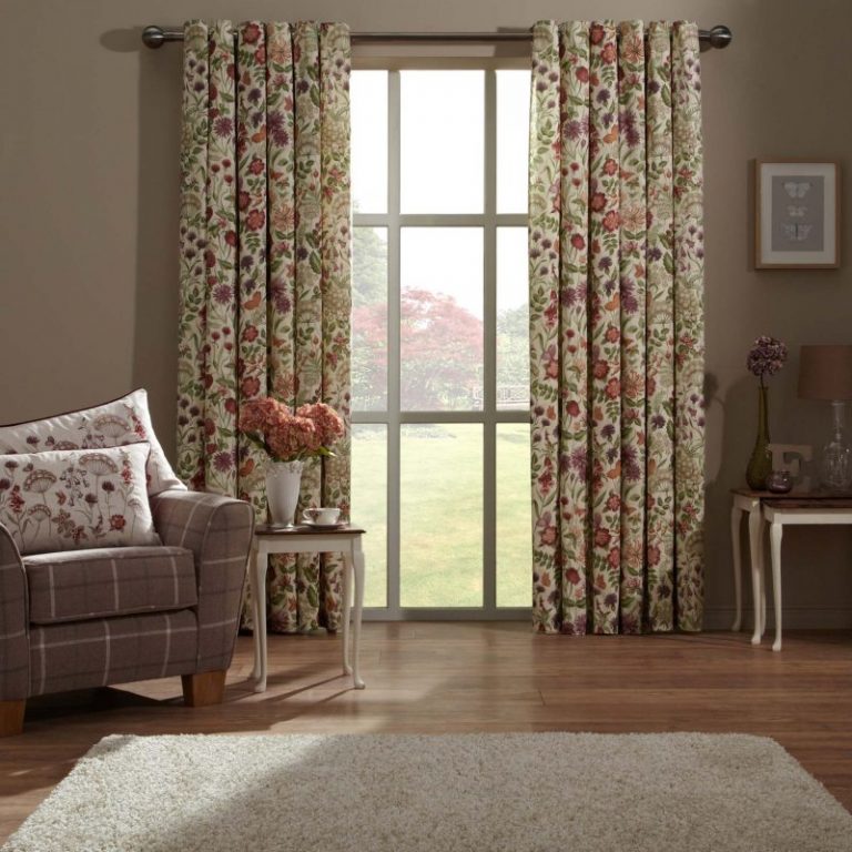 Шторы с цветами: используем цветочный принт в интерьере - «Декор»