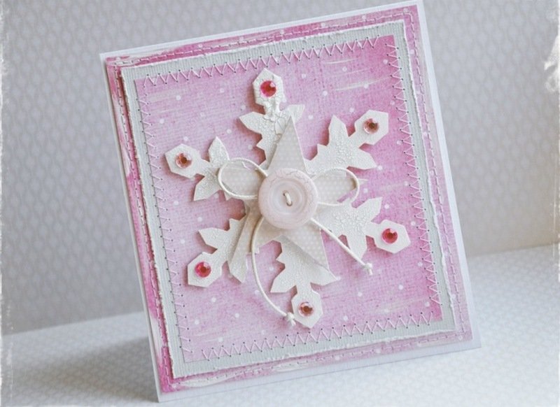 Новогодние открытки 2019 своими руками - «Декор»