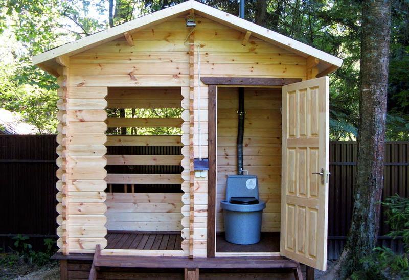 Дачный туалет своими руками - «Ландшафтный дизайн»