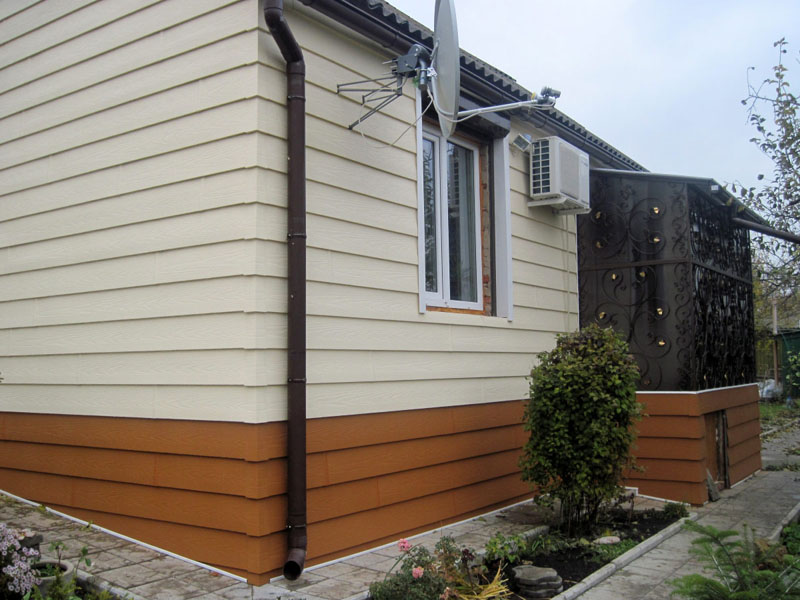 Отделка цоколя дома своими руками - «Строительство»