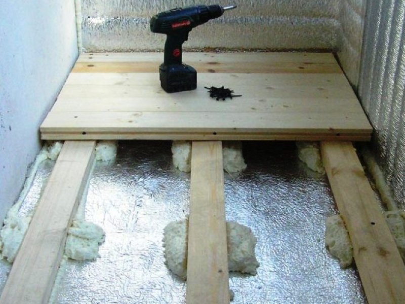 Пол на балконе из чего сделать - «Декор»