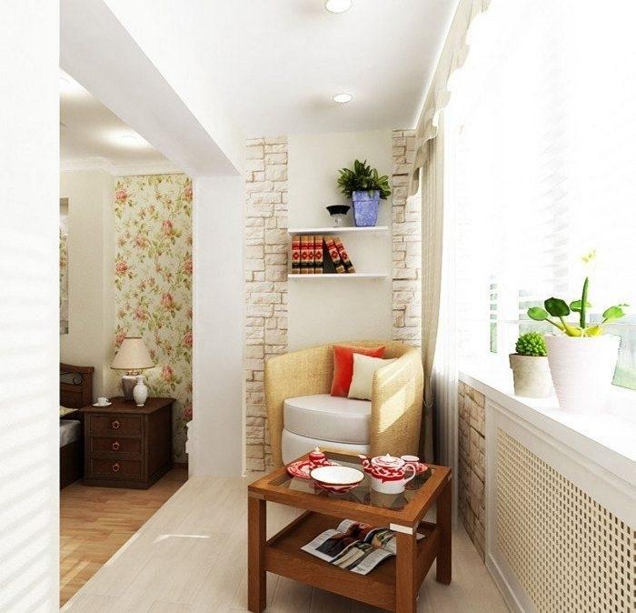 Как сделать лоджию частью комнаты? - «Дизайн»