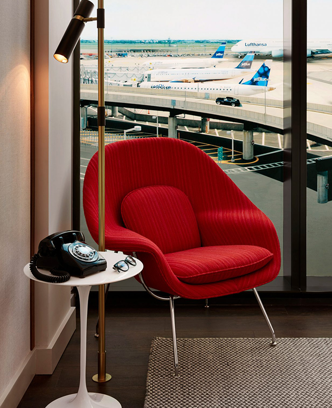 Терминал по проекту Ээро Сааринена стал отелем премиум-класса - «Интерьер»
