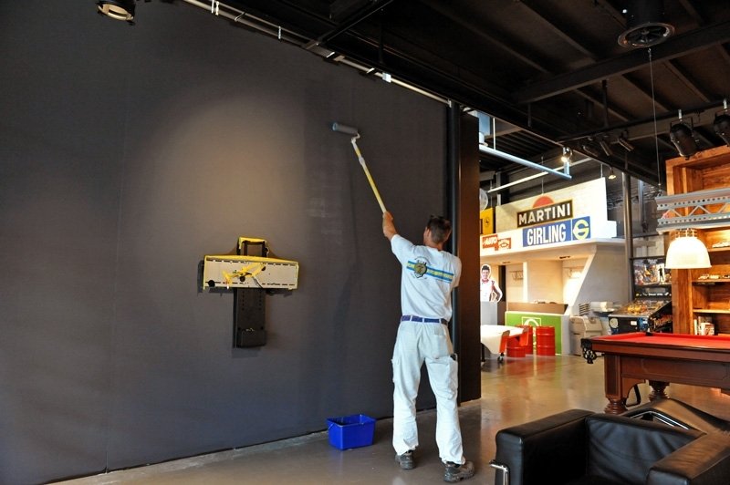 Грифельная краска для рисования на стене - «Декор»