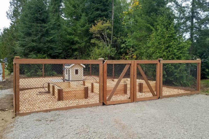 Как сделать вольер для собаки своими руками: чертежи и размеры - «Ландшафтный дизайн»