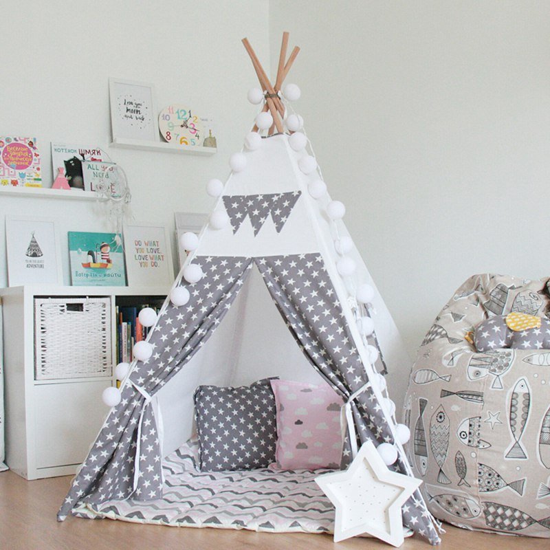 Как сделать вигвам для детей своими руками - «Декор»