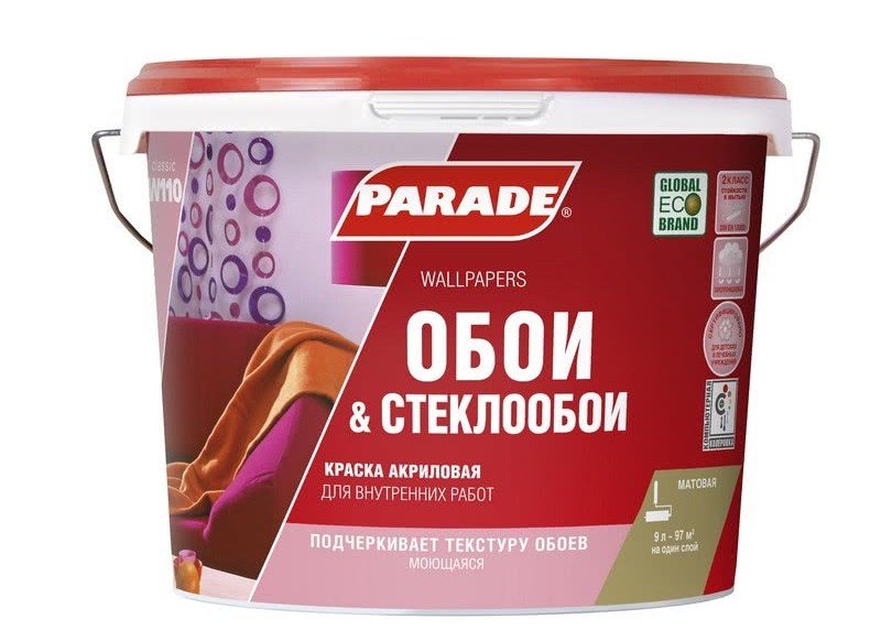 Покраска обоев без разводов - «Декор»