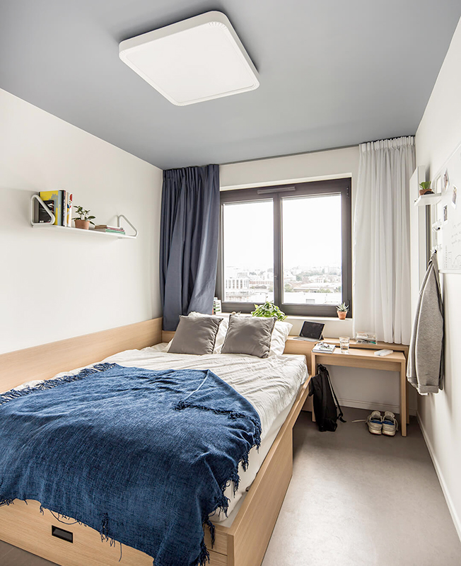 Первый масштабный коливинг в Париже - «Интерьер»