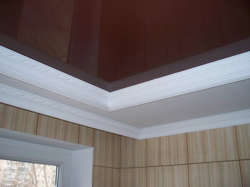 Виды потолочных плинтусов для натяжных потолков - «Декор»