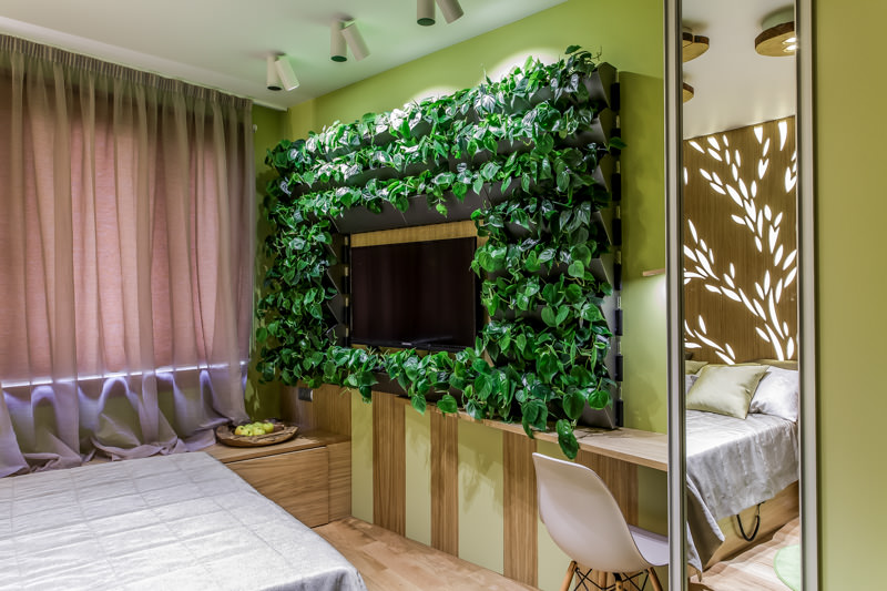Конспект проекта; Идея зеленых комнат в ландшафтном дизайне.