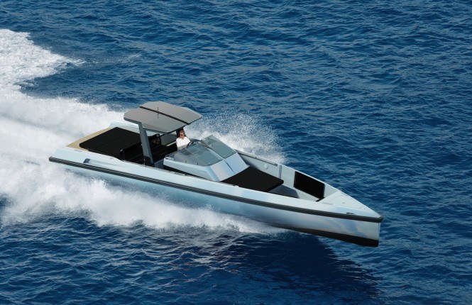 Роскошная WALLY//ONE – прогулочная яхта нового поколения для восхитительного отдыха на воде - «Интерьер яхты»