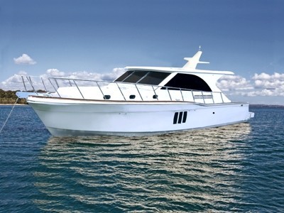 Яхта – новинка из Австралии – современная классика Hudson Bay 50 sedan cruiser от конструкторов Clipper Motor Yachts - «Интерьер яхты»