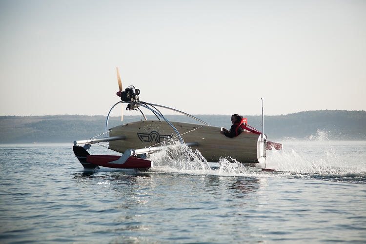 Крылатая лодка wFoil Albatross – концептуальное скоростное изобретение Томаса Зора - «Интерьер яхты»