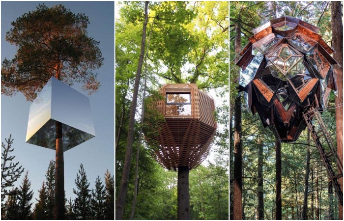 Эстетика и функциональность: 7 современных домиков на дереве - Архитектура и интерьер