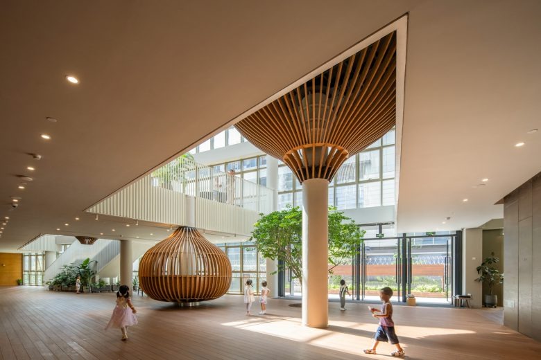 Cheer Kindergarten — детское пространство с безопасной и развивающей средой - «Дизайн образовательных учреждений»