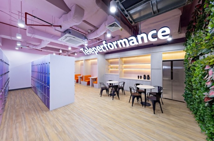 Офис Teleperformance в Джакарте: гибкая среда для цифрового сервиса - «Дизайн офисов»