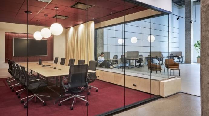 Коворкинг Bamboo в Гранд-Рапидс: современное пространство для гибкой работы и общения - «Дизайн офисов»